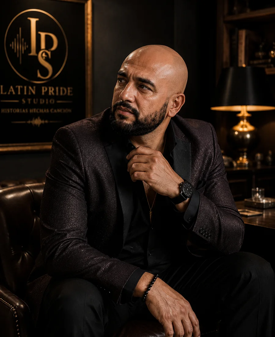 Retrato con chaqueta elegante