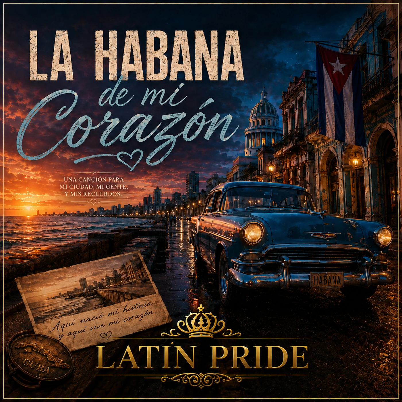 Portada oficial de La Habana de mi Corazón